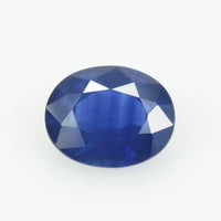1.10 Cts Natural Blue Sapphire Loose Gemstone Oval Cut