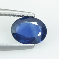 1.09 Cts Natural Blue Sapphire Loose Gemstone Oval Cut