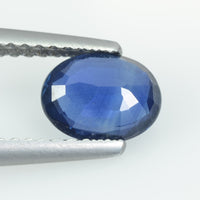 1.09 Cts Natural Blue Sapphire Loose Gemstone Oval Cut