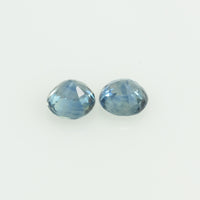 3.2 mm Natural Blue Sapphire Loose Gemstone Round Cut