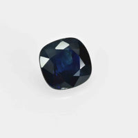 0.41 Cts Natural Blue Sapphire Loose Gemstone Cushion Cut