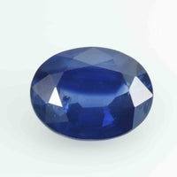 2.19 Cts Natural Blue Sapphire Loose Gemstone Oval Cut