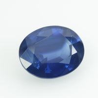 2.19 Cts Natural Blue Sapphire Loose Gemstone Oval Cut