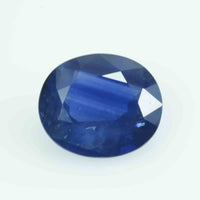 1.67 Cts Natural Blue Sapphire Loose Gemstone Oval Cut
