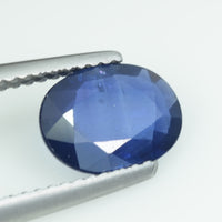 1.49 Cts Natural Blue Sapphire Loose Gemstone Oval Cut