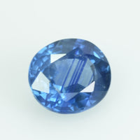 1.51 Cts Natural Blue Sapphire Loose Gemstone Oval Cut