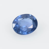 0.84 Cts Natural Blue Sapphire Loose Gemstone Oval Cut