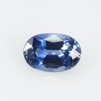 0.85 Cts Natural Blue Sapphire Loose Gemstone Oval Cut