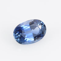 0.85 Cts Natural Blue Sapphire Loose Gemstone Oval Cut