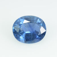 1.20 Cts Natural Blue Sapphire Loose Gemstone Oval Cut