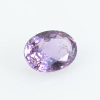 0.85 cts Natural Purple Sapphire Loose Gemstone Oval Cut