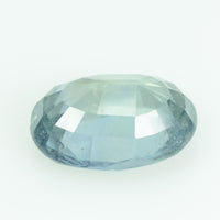 4.67 Cts Natural Green Sapphire Loose Gemstone Oval Cut