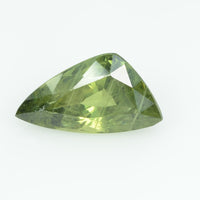 4.10 Cts Natural Green Sapphire Loose Gemstone Fancy Cut