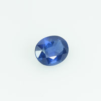 0.56 Cts Natural Blue Sapphire Loose Gemstone Oval Cut