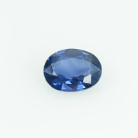 0.67 Cts Natural Blue Sapphire Loose Gemstone Oval Cut