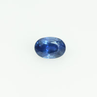 Natural Blue sapphire loose gemstone oval cut