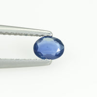 Natural Blue sapphire loose gemstone oval cut