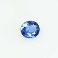 0.58 Cts Natural Blue Sapphire Loose Gemstone Oval Cut
