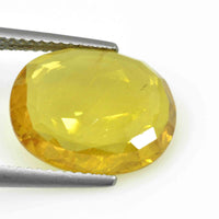 6.83 Cts Natural Yellow Sapphire Loose Gemstone Cushion Cut