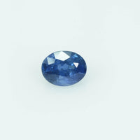 0.87 Cts Natural Blue Sapphire Loose Gemstone Oval Cut