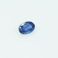 0.56 Cts Natural Blue Sapphire Loose Gemstone Oval Cut