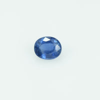 0.57 Cts Natural Blue Sapphire Loose Gemstone Oval Cut