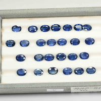 8x6 MM Natural Blue Sapphire Loose Gemstone Oval Cut