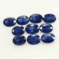 8x6 MM Natural Blue Sapphire Loose Gemstone Oval Cut