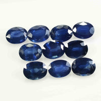 9x7 MM Natural Blue Sapphire Loose Gemstone Oval Cut