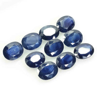 9x7 MM Natural Blue Sapphire Loose Gemstone Oval Cut