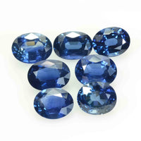 9x7 MM Natural Blue Sapphire Loose Gemstone Oval Cut