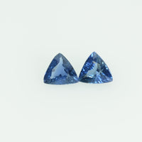 Natural Blue Sapphire Loose Gemstone Trillion Cut