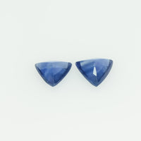 Natural Blue Sapphire Loose Gemstone Trillion Cut