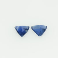 Natural Blue Sapphire Loose Gemstone Trillion Cut