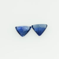 Natural Blue Sapphire Loose Gemstone Trillion Cut