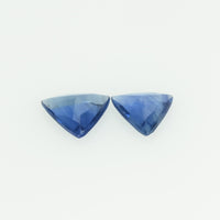 Natural Blue Sapphire Loose Gemstone Trillion Cut