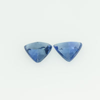 Natural Blue Sapphire Loose Gemstone Trillion Cut
