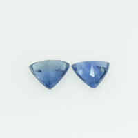 Natural Blue Sapphire Loose Gemstone Trillion Cut