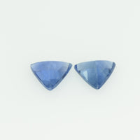 Natural Blue Sapphire Loose Gemstone Trillion Cut
