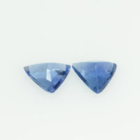 Natural Blue Sapphire Loose Gemstone Trillion Cut