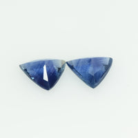 Natural Blue Sapphire Loose Gemstone Trillion Cut