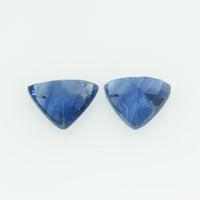 Natural Blue Sapphire Loose Gemstone Trillion Cut