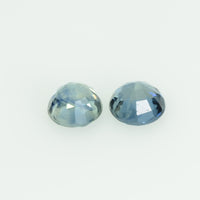 4.0 mm Natural Blue Sapphire Loose Gemstone Round Cut