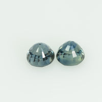 4.0 mm Natural Blue Sapphire Loose Gemstone Round Cut