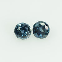 4.0 mm Natural Blue Sapphire Loose Gemstone Round Cut