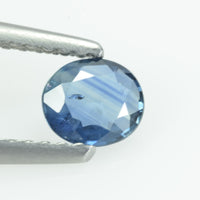 0.47 Cts Natural Blue Sapphire Loose Gemstone Oval Cut