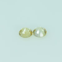 3.5 mm Natural Yellow Sapphire Loose Gemstone Round Cut