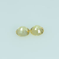 3.5 mm Natural Yellow Sapphire Loose Gemstone Round Cut