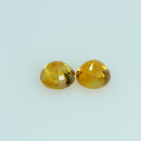 3.4 mm Natural Yellow Sapphire Loose Gemstone Round Cut - Thai Gems Export Ltd.