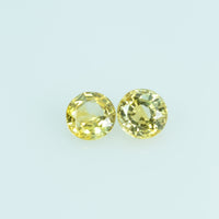 3.5 mm Natural Yellow Sapphire Loose Gemstone Round Cut - Thai Gems Export Ltd.